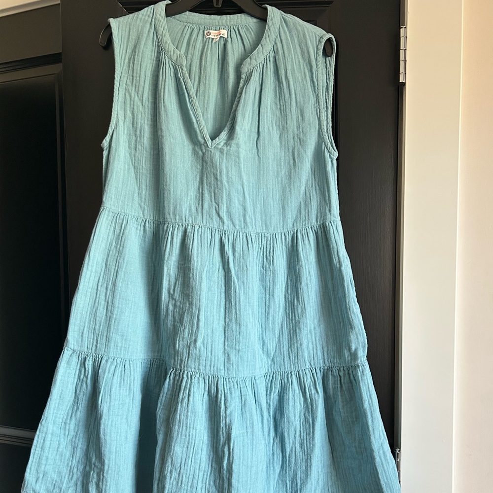 Sundry, dress. Size 2 dress which is an equivalent to a medium. Light blue.